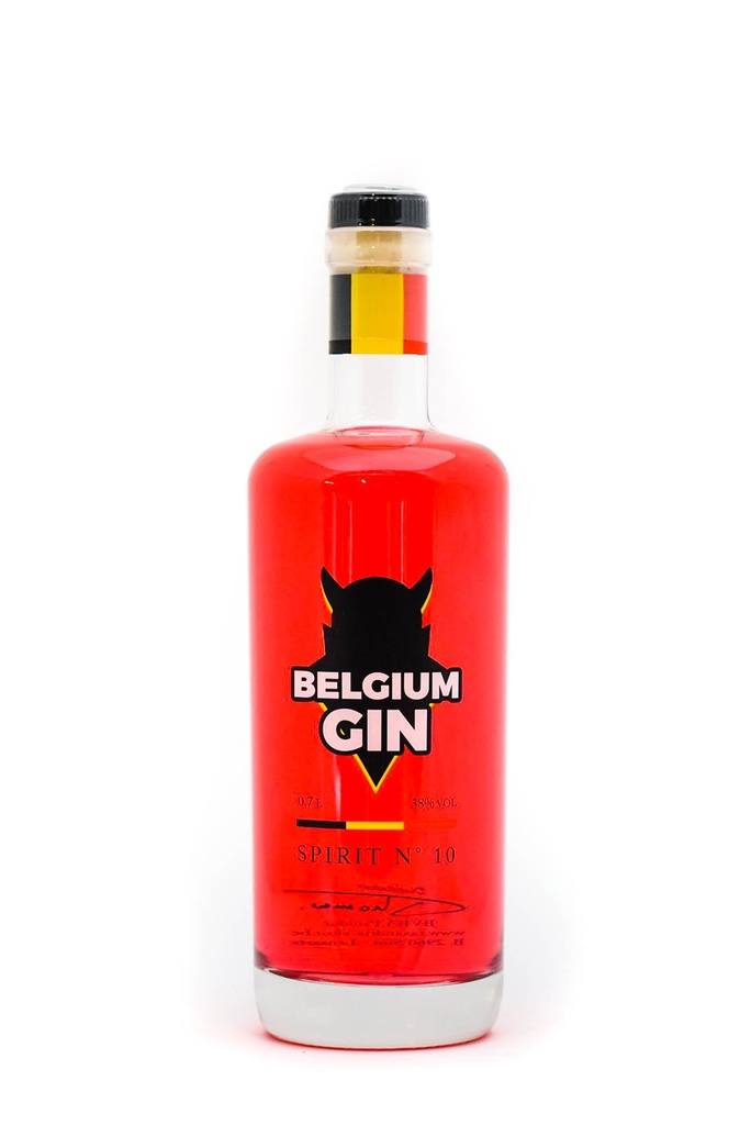 BELGIUM GIN NR 10 RED 38% 700