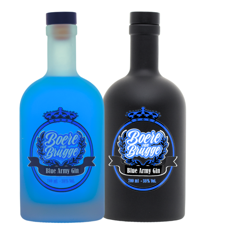 Blue Army Gin Duo - 38% Vol. - 2 X 700ml.