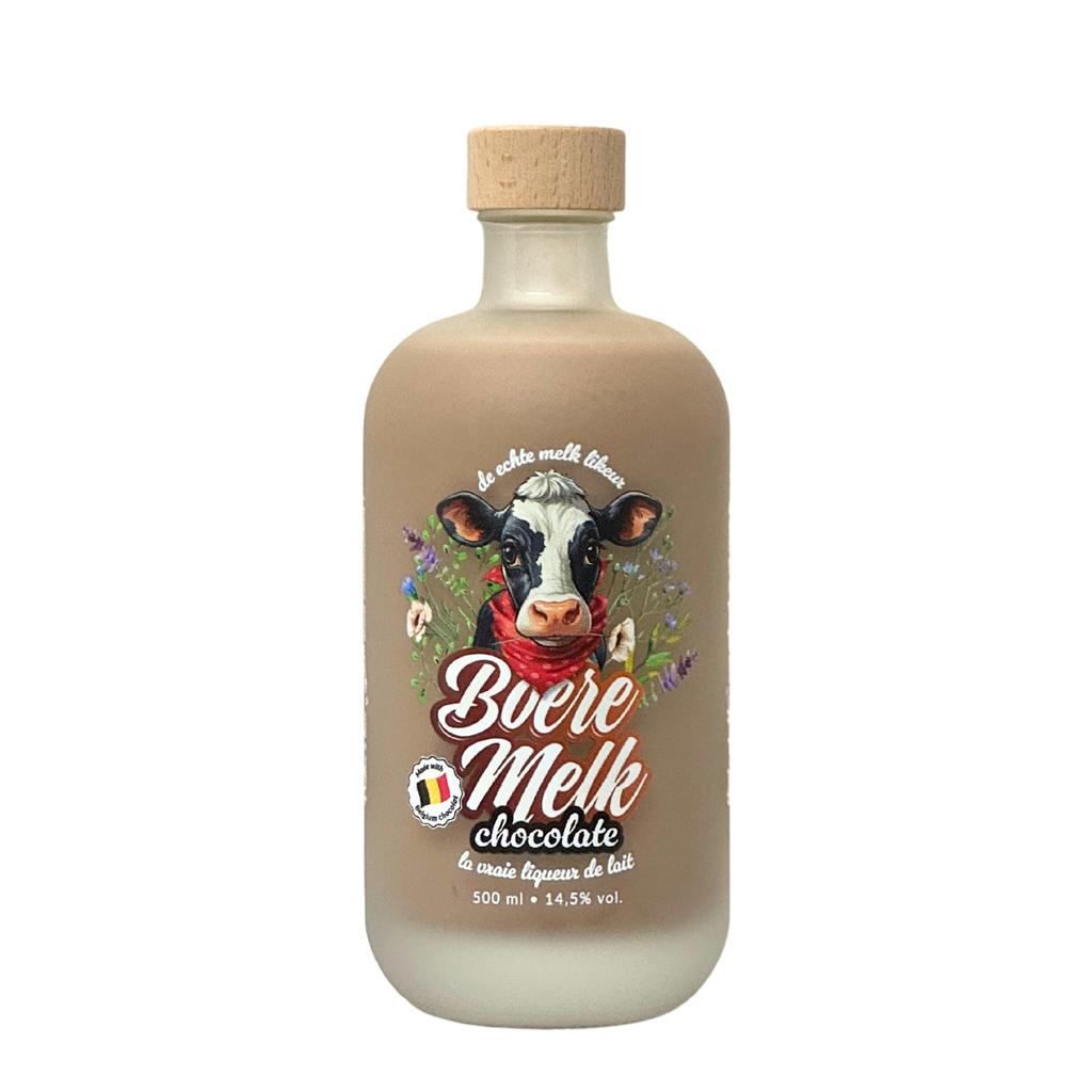 Boeremelk Chocolate - Likeur - 14,5% vol. - 500 ml.