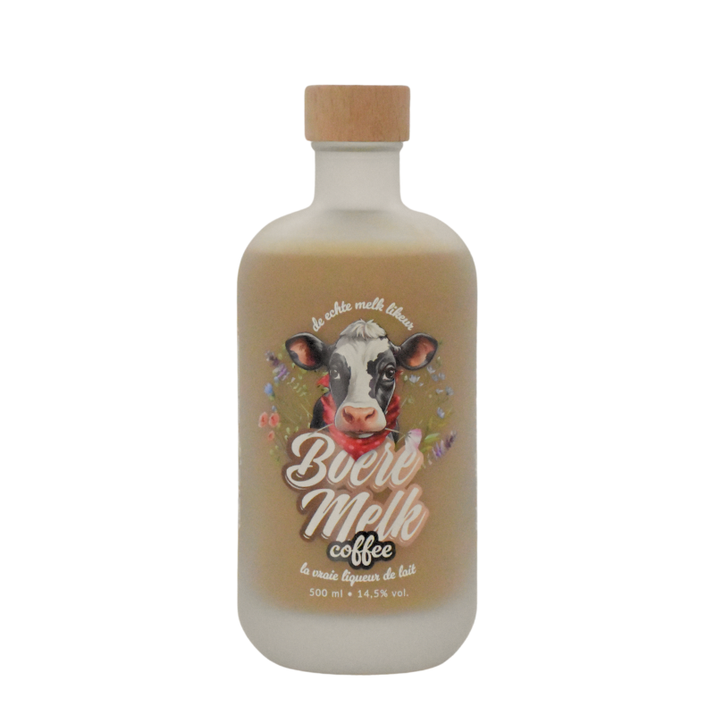 Lait Fermier Café - Liqueur - 14,5% Vol. - 500ml.