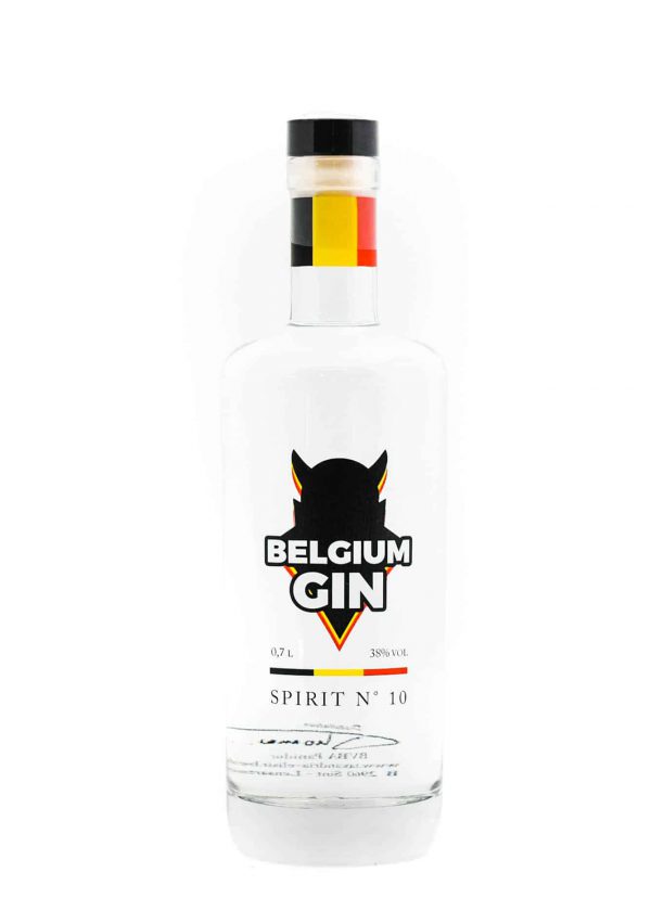 Belgium Gin white van Sterkstokers