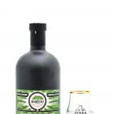 Bonzai vodka by Sterkstokers with glass