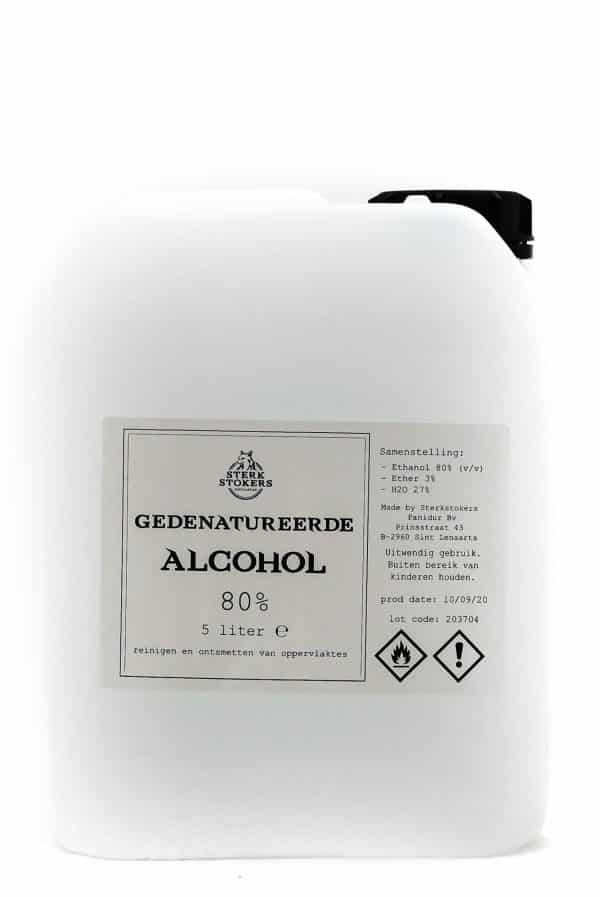 Gedenatureerde alcohol - Sterkstokers 5000 ml